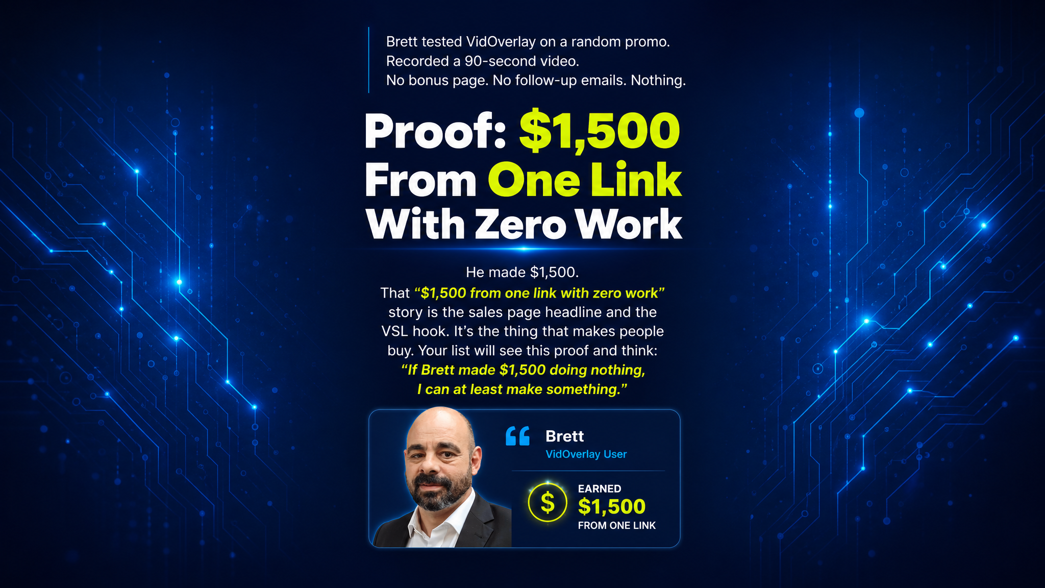 Proof: $1,500 From One Link With Zero Work