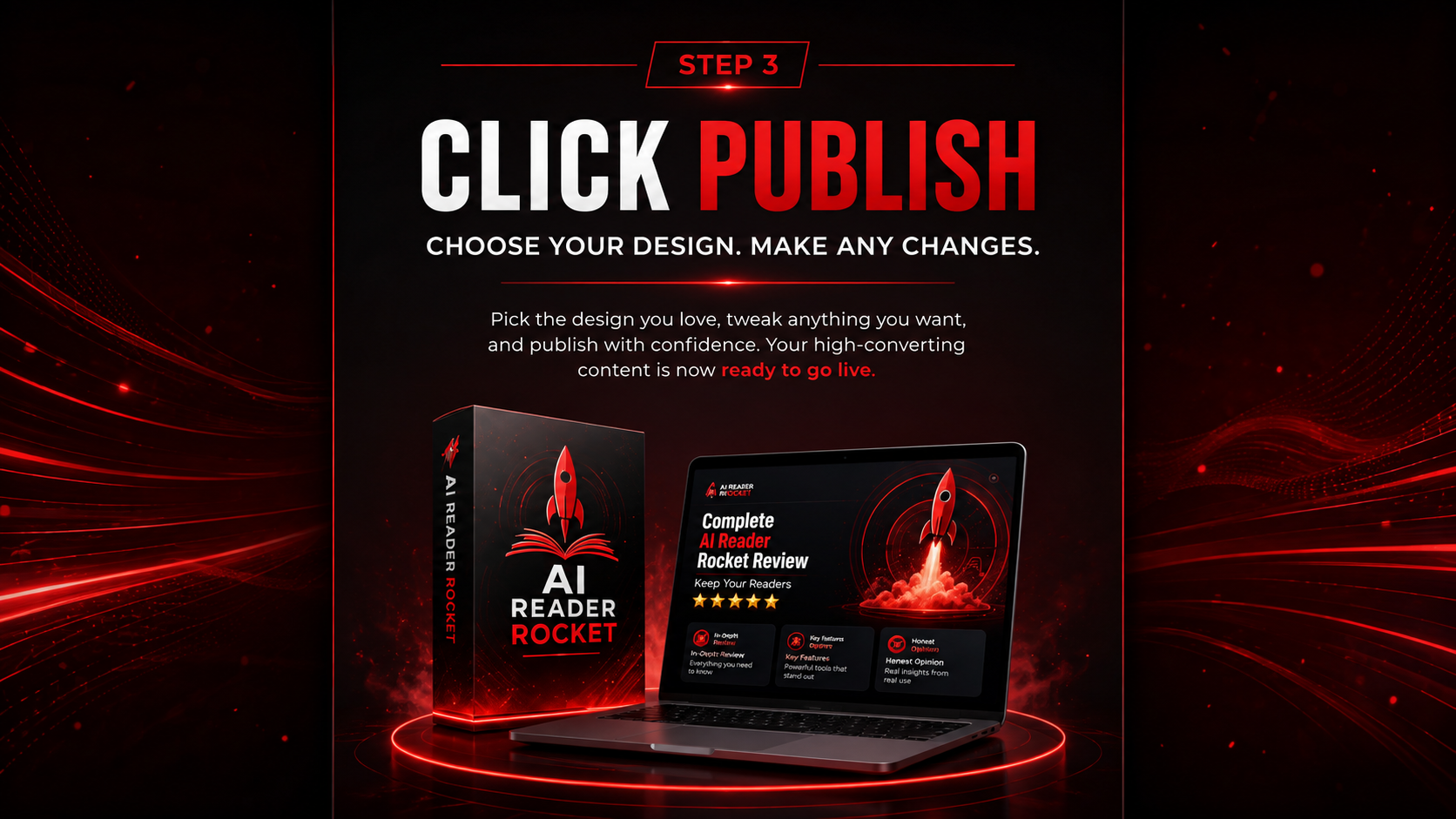 STEP 3: CLICK PUBLISH