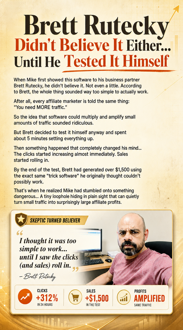 Brett Rutecky Didn't Believe It Either… Until He Tested It Himself