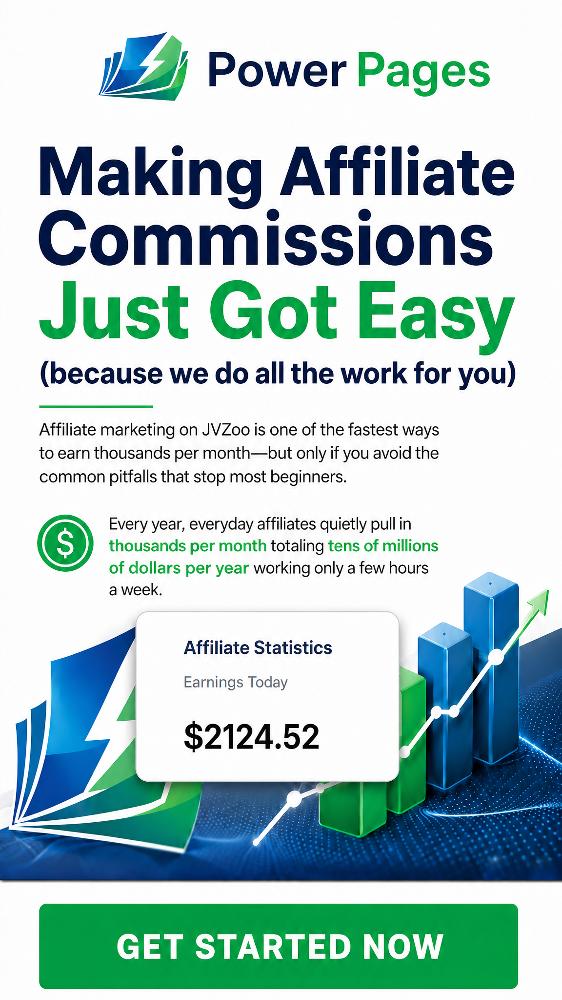 Affiliate marketing on JVZoo isn't just another side hustle. It's one of the fastest ways to generate real online income without creating your own product, handling customers, or dealing with shipping and fulfillment. Every year, everyday affiliates quietly pull in thousands per month totaling tens of millions of dollars per year working only a few hours a week.
