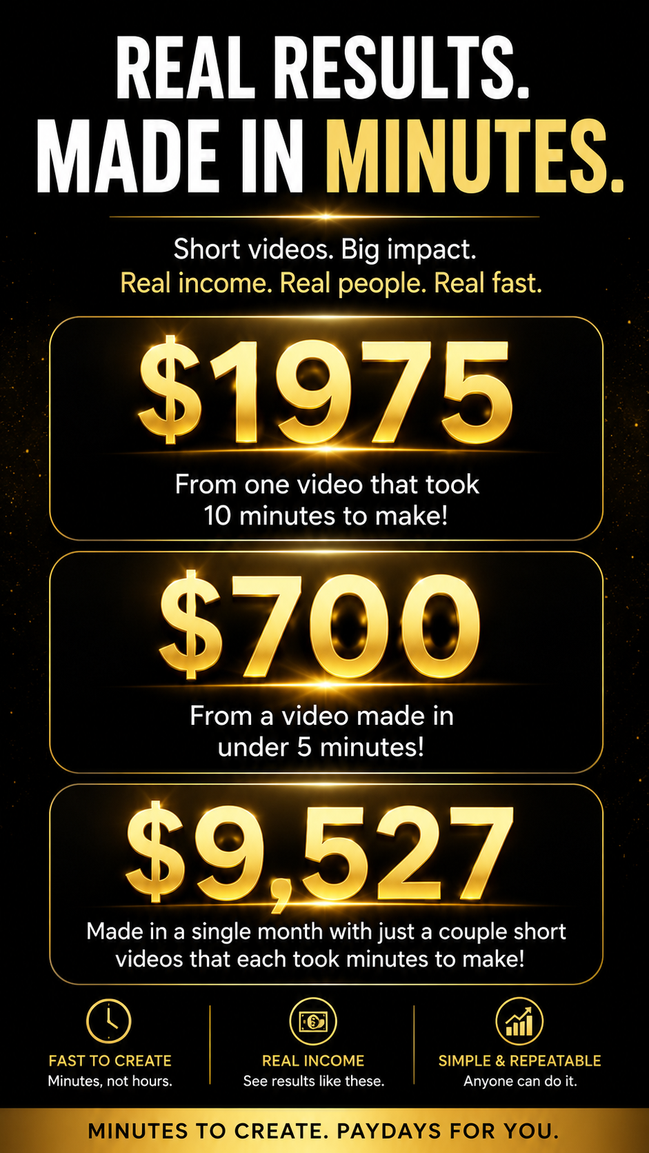 Real income.