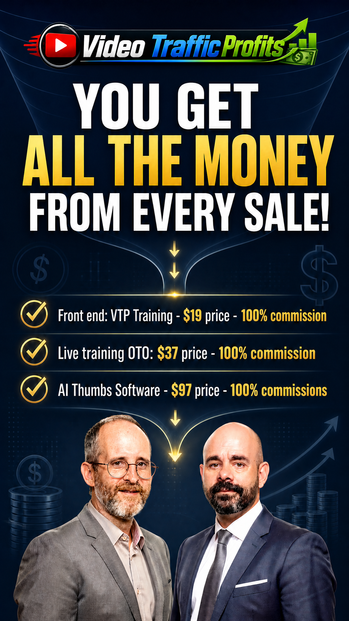 YOU GET ALL THE MONEY FROM EVERY SALE!